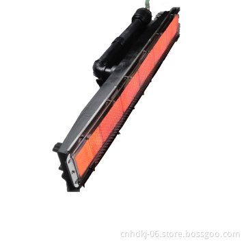 High intensity replaceable infrared ceramic gas heaters for thermoforming machine